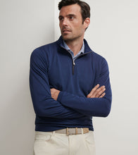 Peter Millar Albatross Cotton-Blend Piqué Quarter-Zip