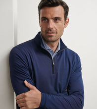 Peter Millar Albatross Cotton-Blend Piqué Quarter-Zip