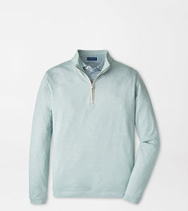 Peter Millar Albatross Pique Quarter Zip (Sherwood)