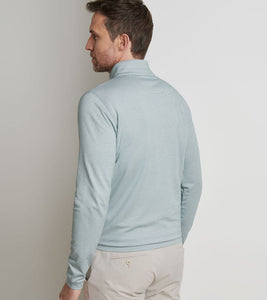 Peter Millar Albatross Pique Quarter Zip (Sherwood)
