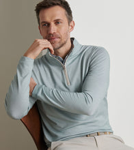 Peter Millar Albatross Pique Quarter Zip (Sherwood)