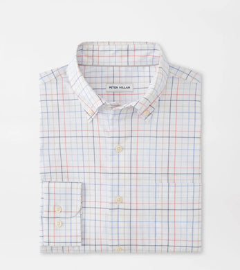Peter Millar Allen Crown Lite Cotton Sport Shirt