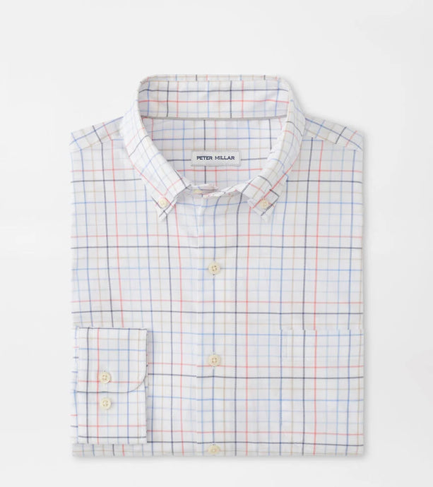 Peter Millar Allen Crown Lite Cotton Sport Shirt