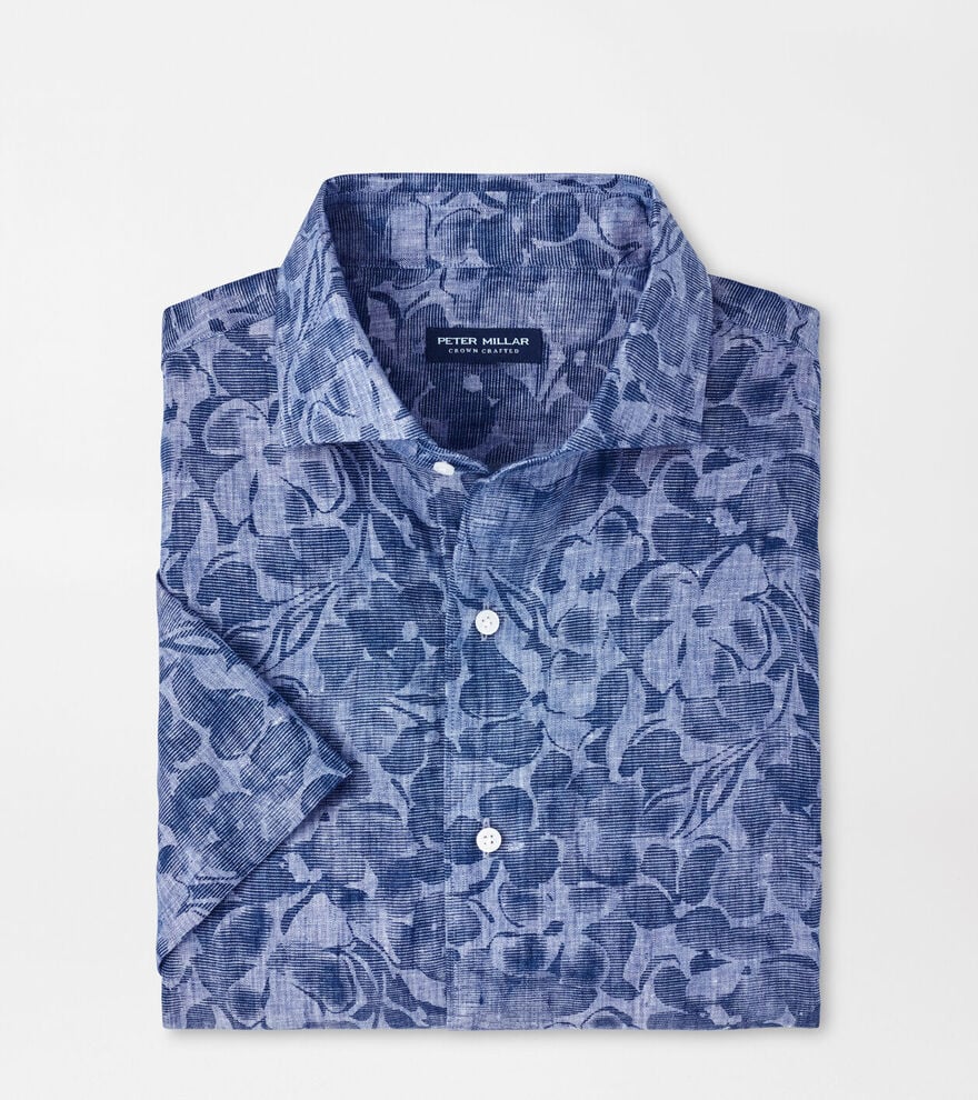 Peter Millar Amalfi Linen Sport Shirt