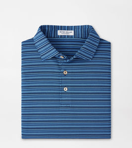 Peter Millar Atrium Performance Jersey Polo (Navy)