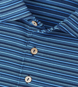 Peter Millar Atrium Performance Jersey Polo (Navy)