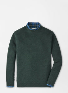Peter Millar Autumn Crest Honeycomb Sweater (Nordic Pine)