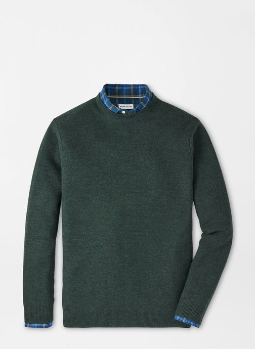 Peter Millar Autumn Crest Honeycomb Sweater (Nordic Pine)