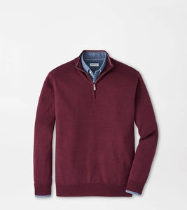 Peter Millar Autumn Crest Quarter Zip (Autumn Foliage)