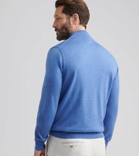Peter Millar Autumn Crest Soft Quarter-Zip (Evening Tide)