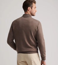 Peter Millar Autumn Crest Quarter Zip (Poplar Brown)
