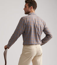 Peter Millar Big Bear Flannel Sport Shirt (Poplar Brown)