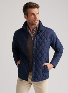 Peter Millar Brighton Shirt Jacket (Navy)