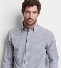 Peter Millar Porter Performance Poplin Shirt (Nebula Blue)