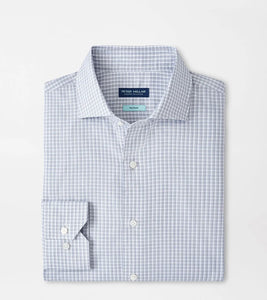 Peter Millar Torino Cotton Sport Shirt (Nebula Blue)