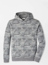 Peter Millar Camo Popover Hoodie (Gale Grey)