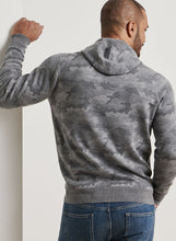 Peter Millar Camo Popover Hoodie (Gale Grey)
