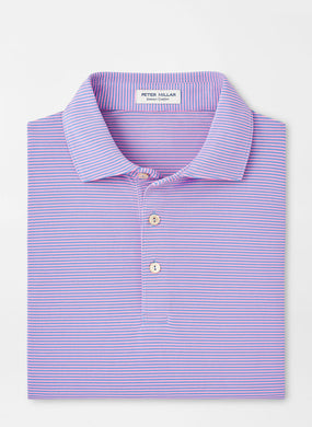Peter Millar Candor Performance Mesh Polo (Blue Sea)