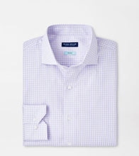 Peter Millar lavendar mini-check sport shirt