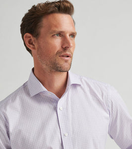 Peter Millar Capri Cotton Sport Shirt (Lavender)