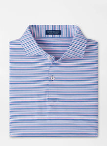 Peter Millar Chase Performance Jersey Polo (Lunar Blue)