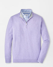 Peter Millar Coolspun Cotton Quarter-Zip Sweater (Wildflower)