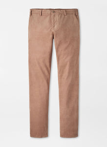 Peter Millar Corduroy Flat Front Trouser (Poplar Brown)