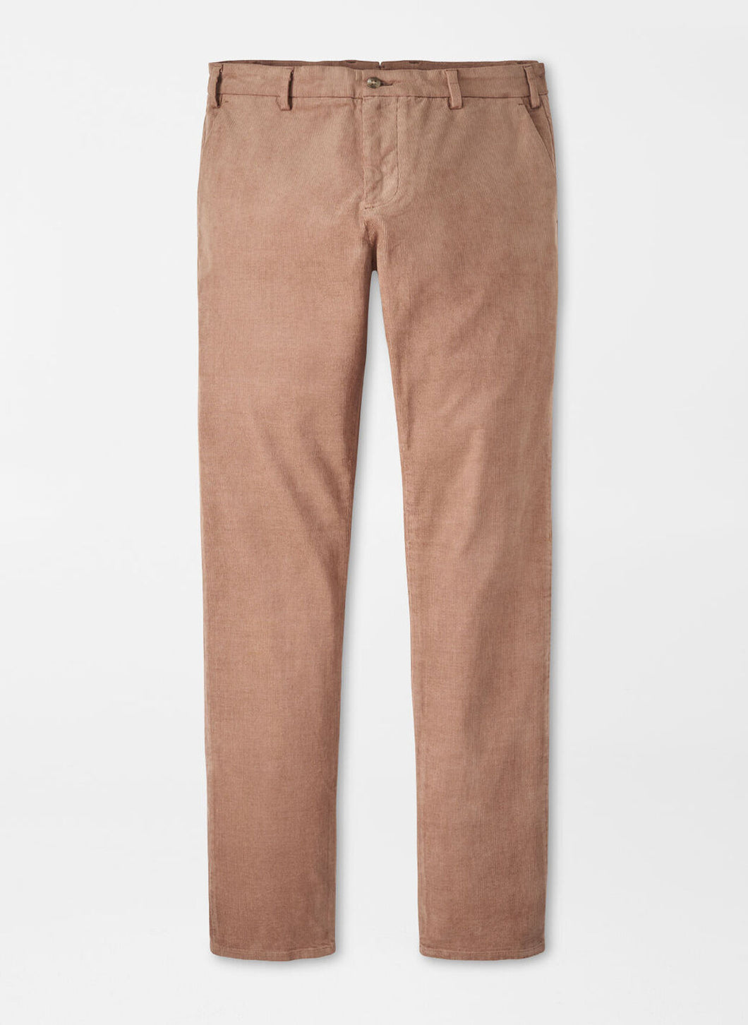 Peter Millar Corduroy Flat Front Trouser (Poplar Brown)