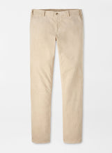 Peter Millar Corduroy Flat Front Trouser (Stone)