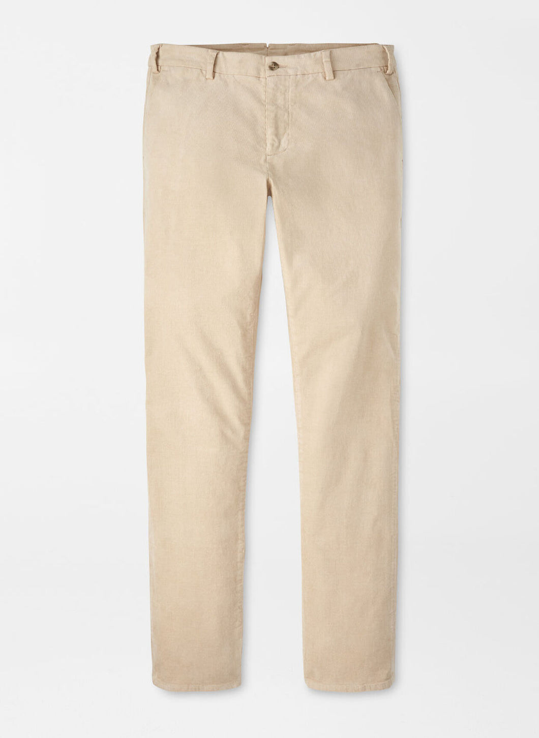 Peter Millar Corduroy Flat Front Trouser (Stone)
