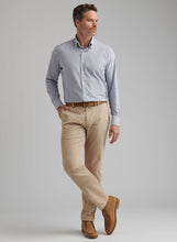 Peter Millar Corduroy Flat Front Trouser (Stone)