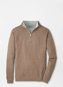 Peter Millar Crown Comfort Pullover (Poplar Brown)