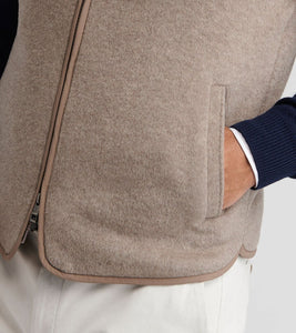 Peter Millar Crown Flex Merino Vest (Grain)
