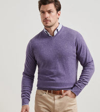 Peter Millar Crown Heritage Cashmere Sweater (Deep Violet)