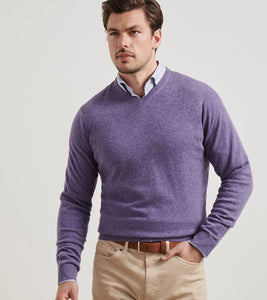 Peter Millar Crown Heritage Cashmere Sweater (Deep Violet)