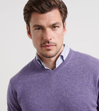 Peter Millar Crown Heritage Cashmere Sweater (Deep Violet)