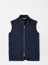 Peter Millar Crown Sweater Fleece Vest (Navy)