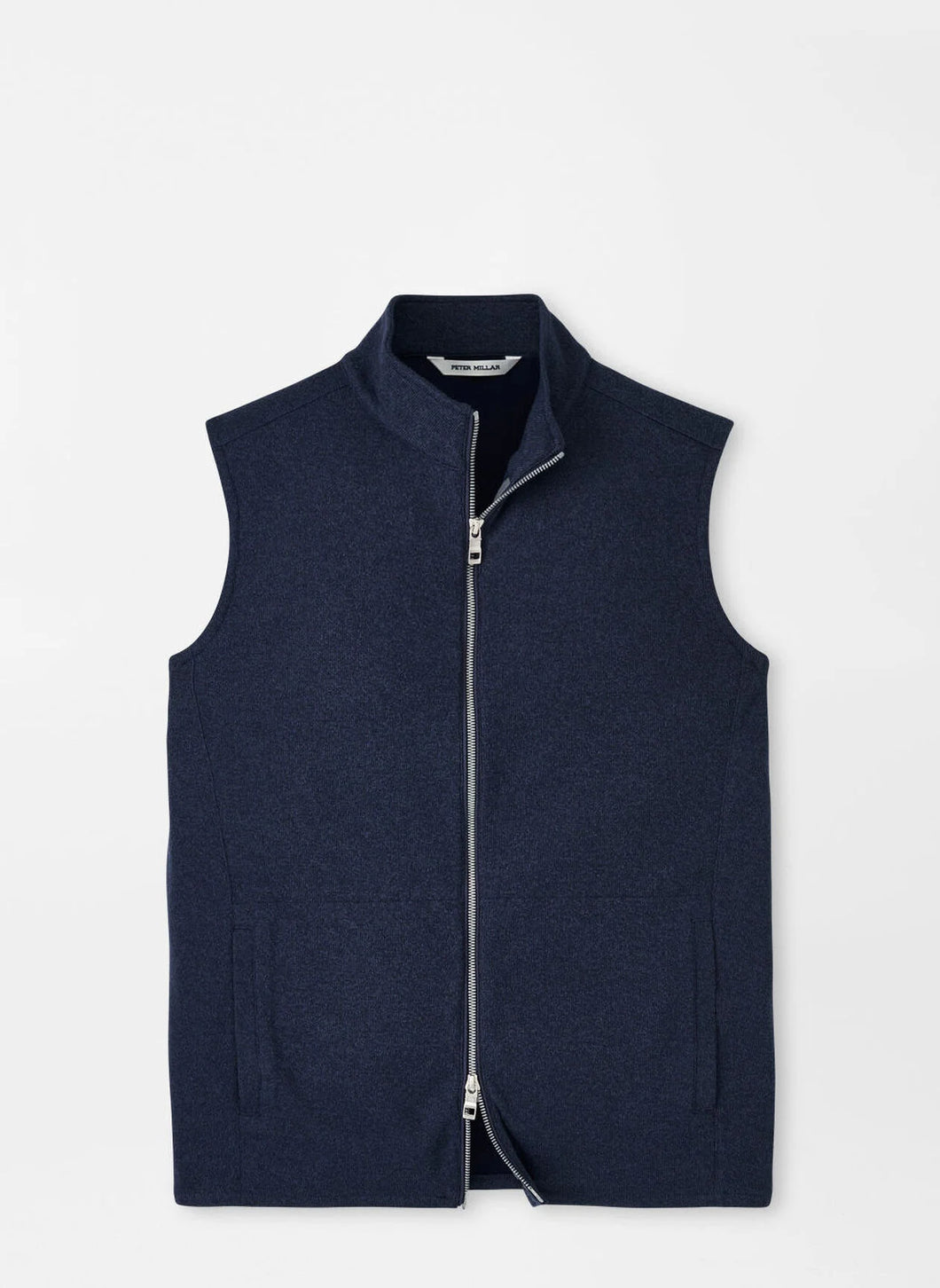 Peter Millar Crown Sweater Fleece Vest (Navy)
