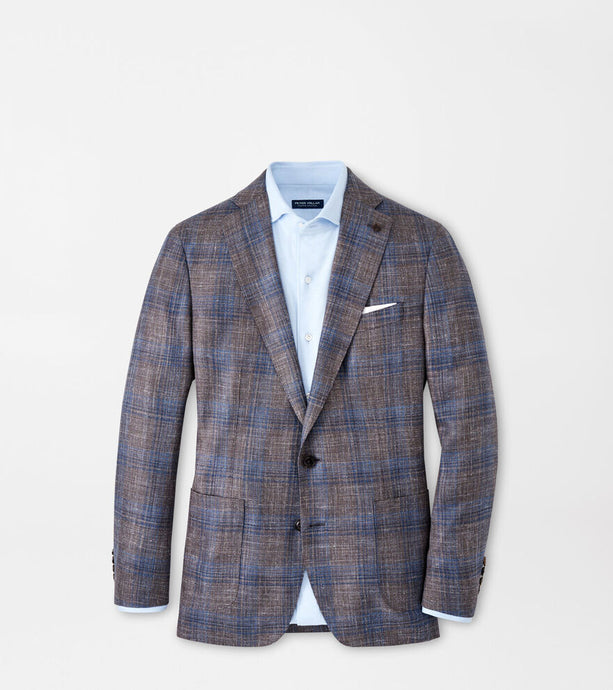 Peter Millar Dawson Plaid Soft Jacket (Long)
