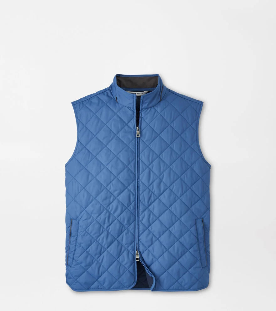 Peter Millar Essex Quilted Vest (Astral Blue)