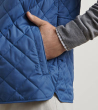 Peter Millar Essex Quilted Vest (Astral Blue)