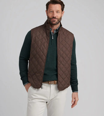 Peter Millar Essex Quilted Vest (French Press)