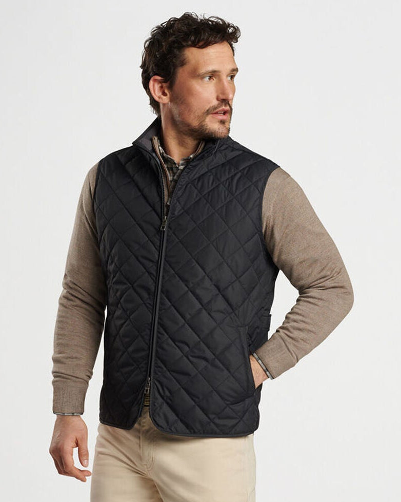 Peter Millar Essex Vest (Black)