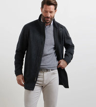 Peter Millar Flex Merino Wool City Coat (Iron)