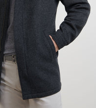 Peter Millar Flex Merino Wool City Coat (Iron)