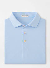 Peter Millar Jubilee Stripe Performance Polo | Cottage Blue