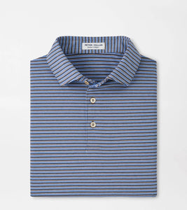 Peter Millar Lenway Performance Jersey Polo (Poplar Brown)