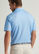 Peter Millar Macaw Performance Jersey Polo (Cottage Blue)