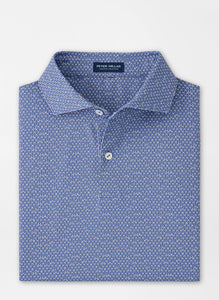 Peter Millar Mariposa Performance Jersey Polo (Nebula)