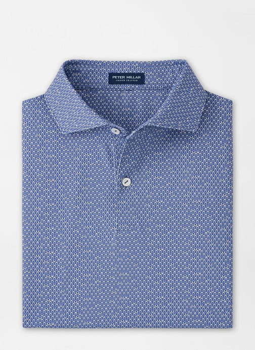 Peter Millar Mariposa Performance Jersey Polo (Nebula)